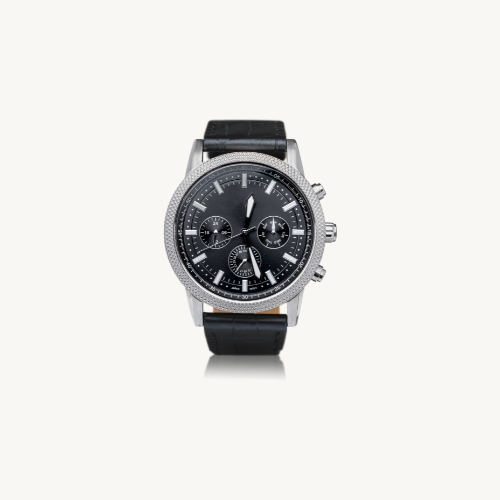 Luxury Chronograph Men's Watch – Stainless Steel Precision Timepiece